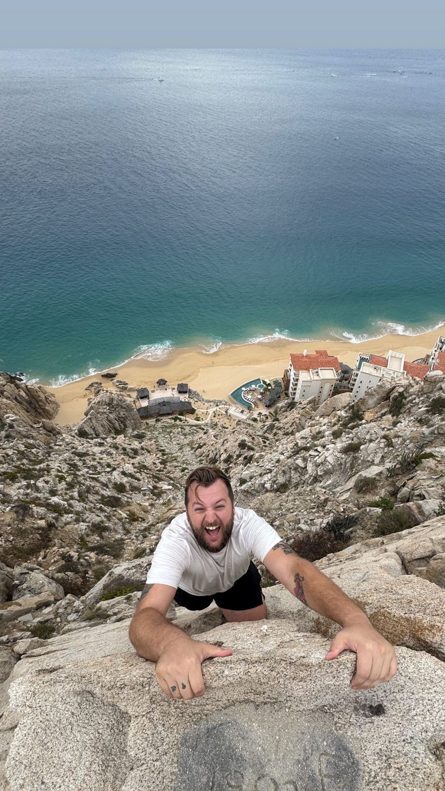 Scrambling above the Pacific