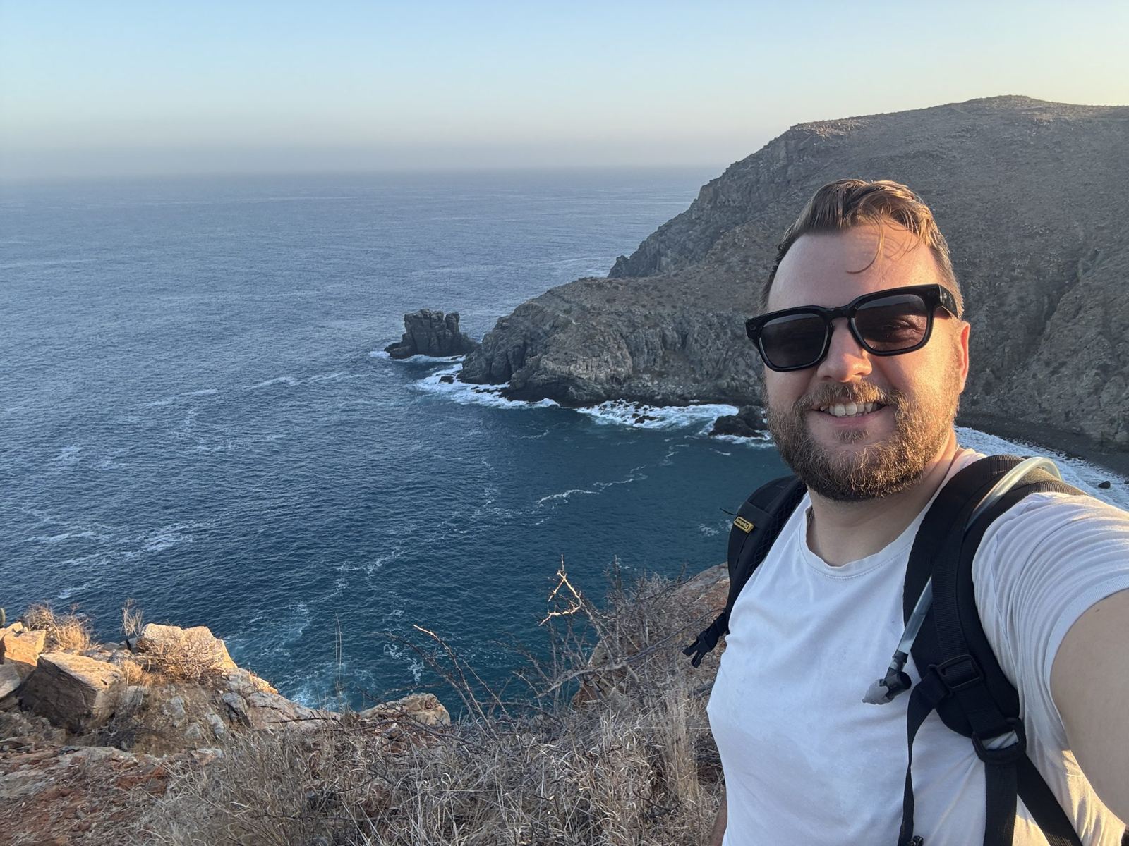 Wild cliffs on the Pacific coast