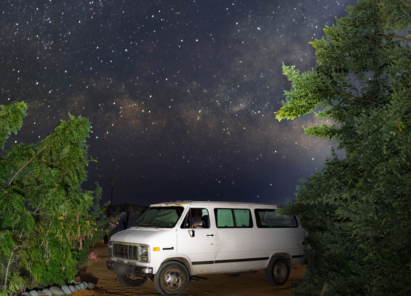La Vanterella under the Milky Way